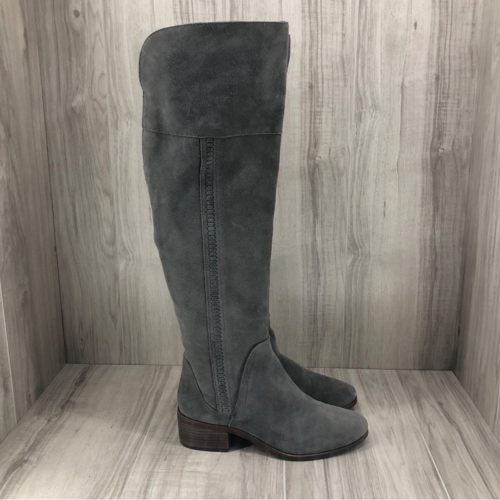 Gray Suede Knee-High Vince Camuto Boots 🩶 - Picture 10 of 10